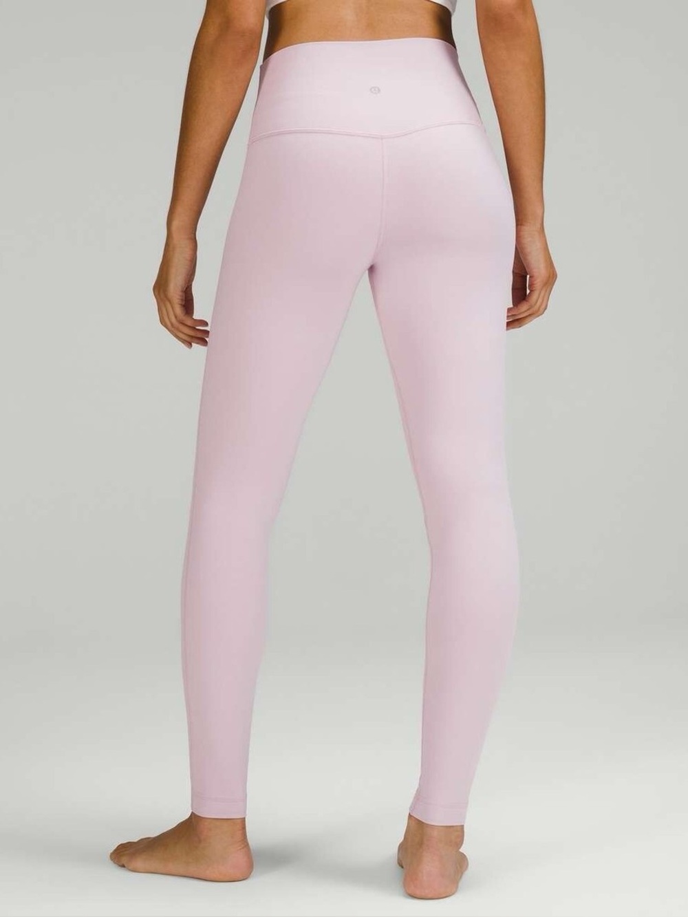 High-Waist Light Pink Performance Leggings